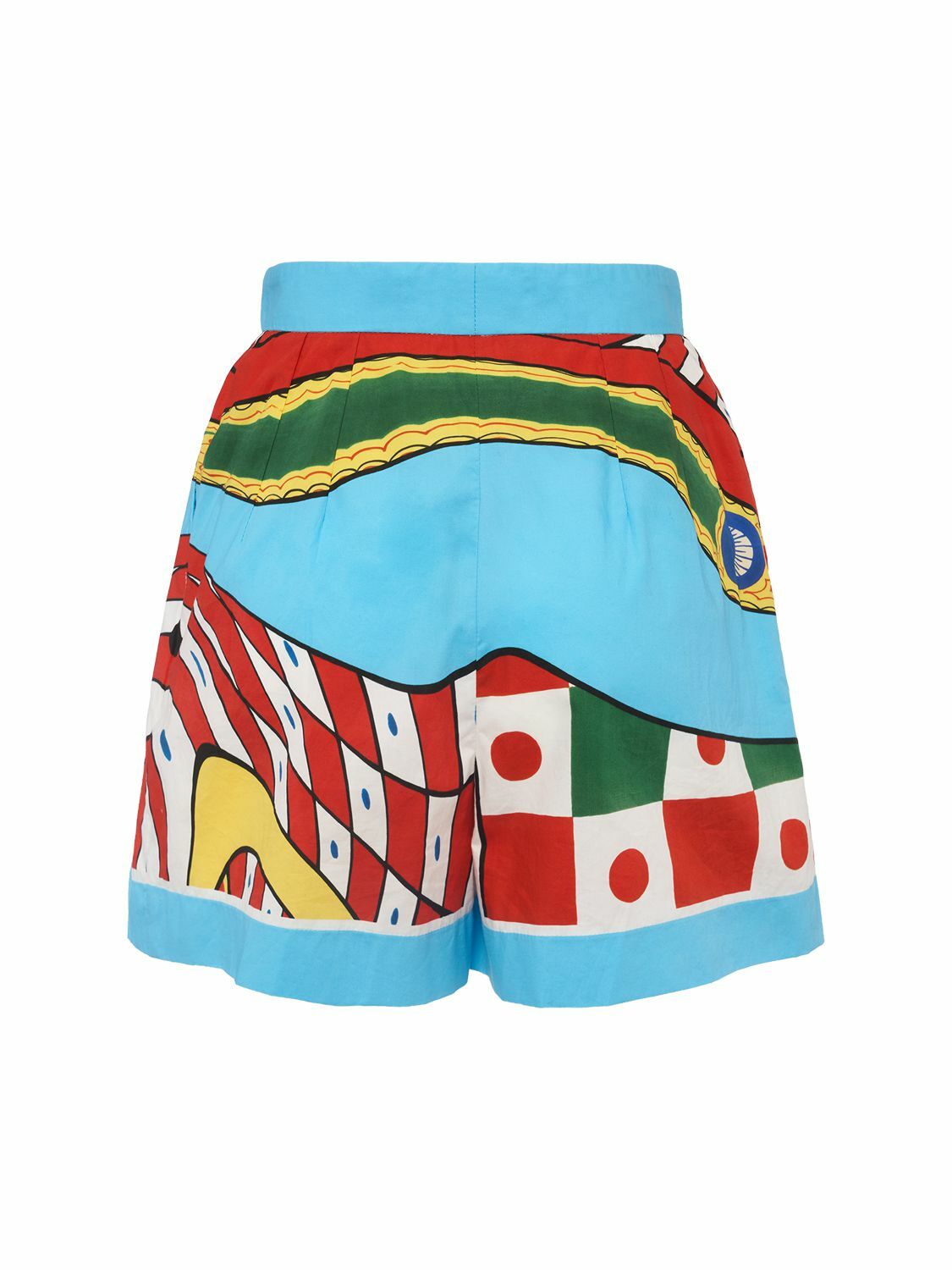【DOLCE&GABBANA】Carretto コットンショートパンツ DOLCE & GABBANA - Carretto Printed Cotton Mini Shorts Dolce