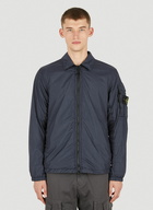 Compass Patch Jacket in Blue