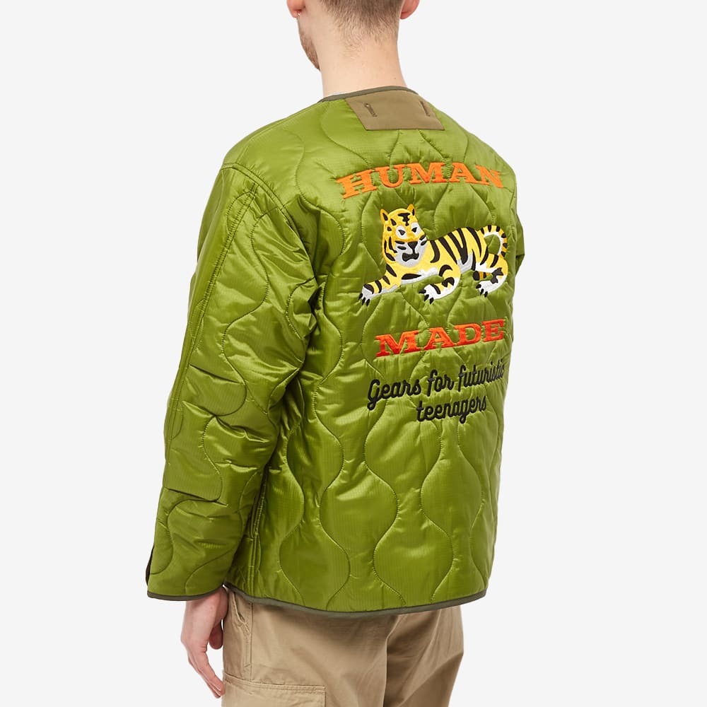 ジャケット・アウター HUMAN MADE QUILTED LINER JACKET OLIVE HUMAN MADE QUILTED LINER JACKET OLIVE