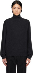LEMAIRE Gray Relaxed Turtleneck