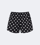 Hunza G Polka-dot shorts