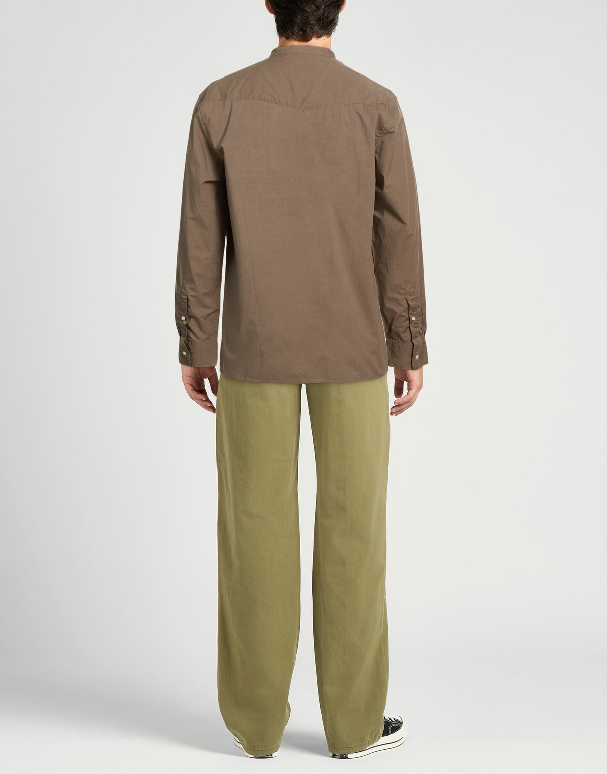 Officine Générale Mens Shirt in Brown