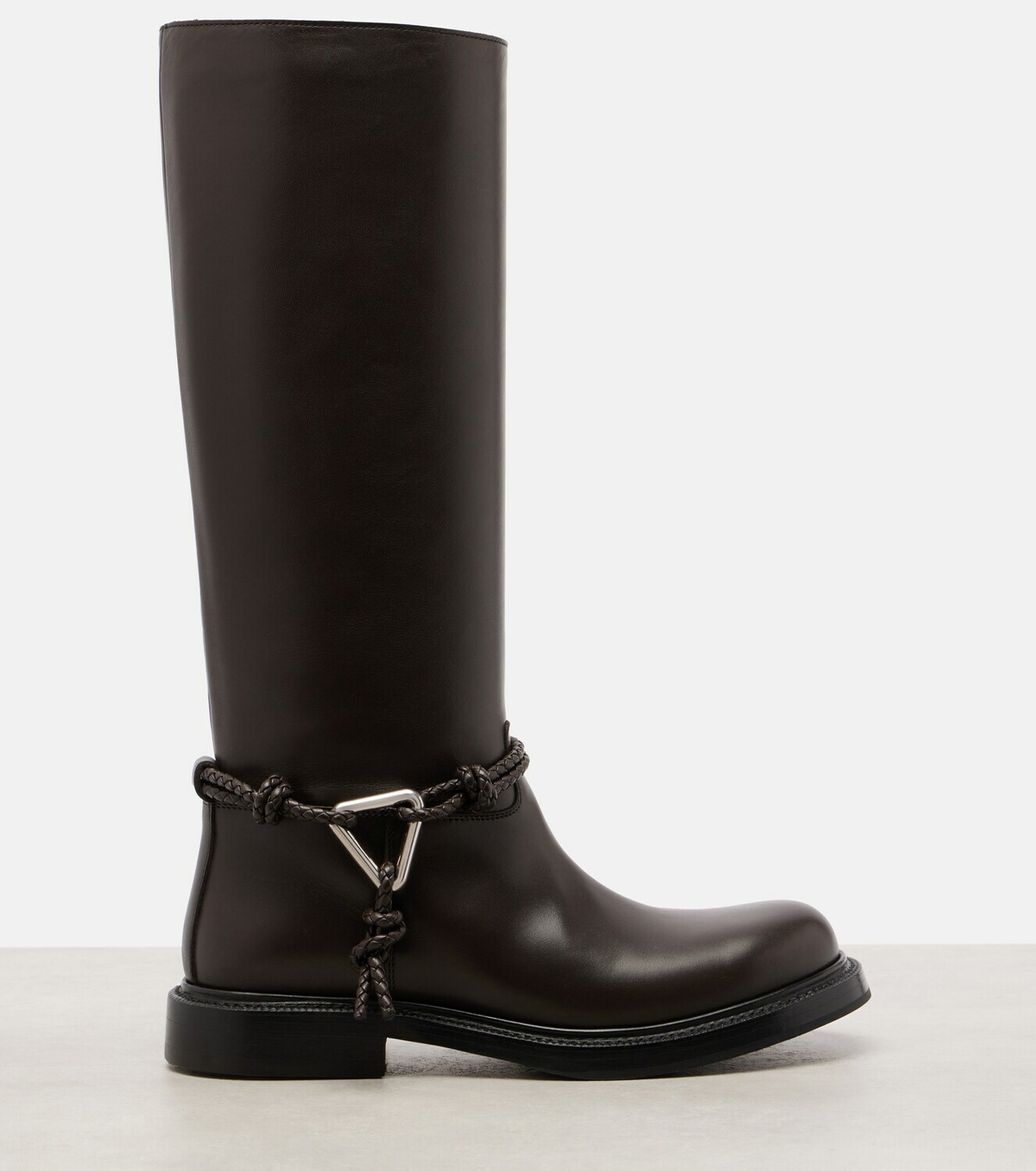 Bottega Veneta Leather knee-high boots
