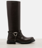 Bottega Veneta Leather knee-high boots
