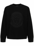 VERSACE Medusa Wool Knit Sweater
