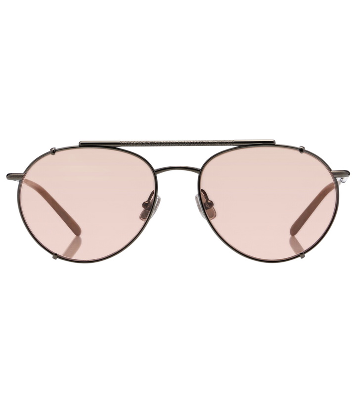 Photo: Brunello Cucinelli Timeless Reflection aviator sunglasses