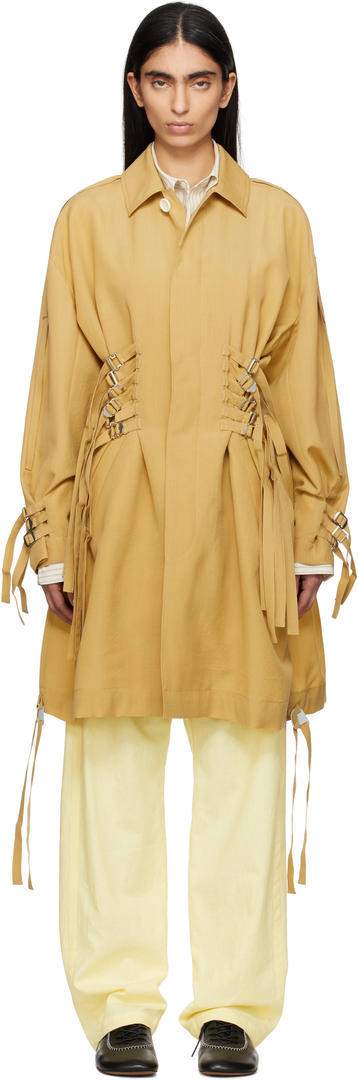 UNDERCOVER Tan UC1E1301 Coat