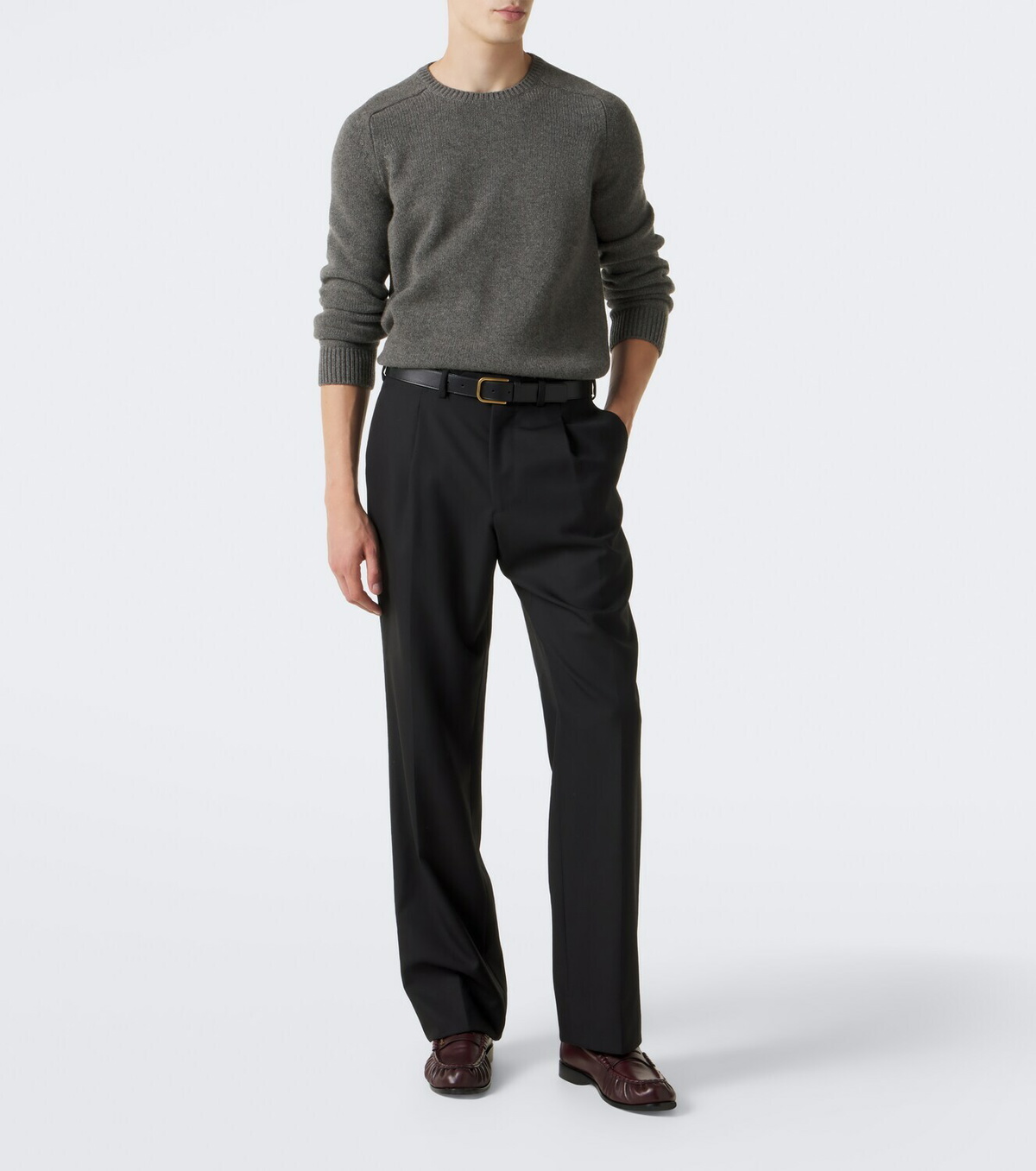 Saint Laurent Cashmere and wool sweater