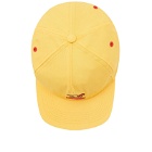 PACCBET Men's Clown Logo Cap in Yellow