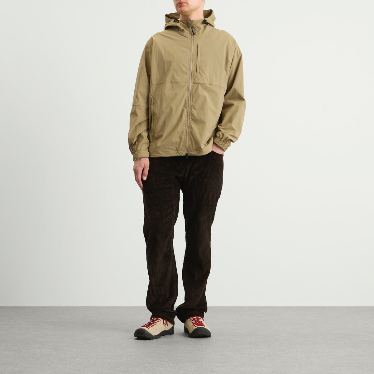 KAVU Men's Chilli Roy Corduroy Trousers in Dark Roast