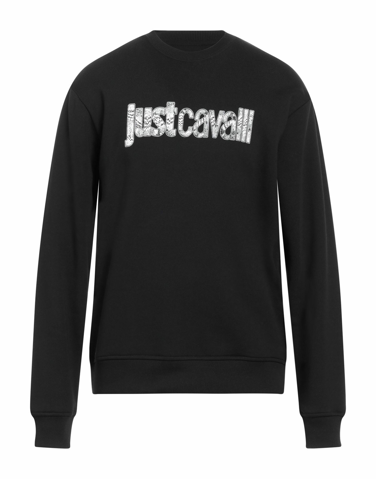 Just Cavalli Mens Sweatshirt in Black