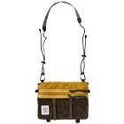 Topo Designs Mountain Accessory Shoulder Bag in Mustard/Dark Khaki 