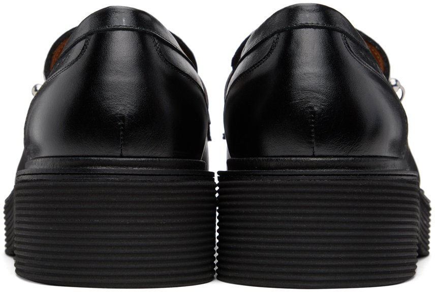 【関税込み】Marni ブラック Oリング ローファー Marni Black O-Ring Loafers Marni