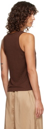 Loulou de Saison Brown Albia LDS Jersey Tank Top