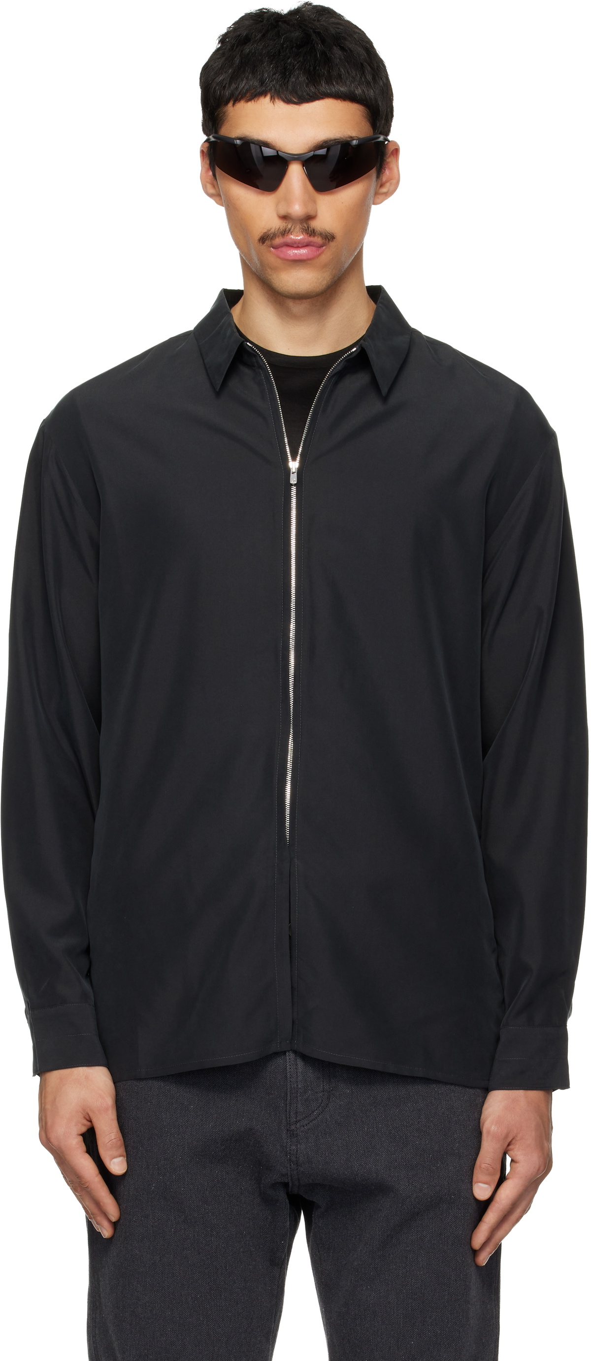 POST ARCHIVE FACTION (PAF) Black 8.0 Right Shirt Post Archive Faction