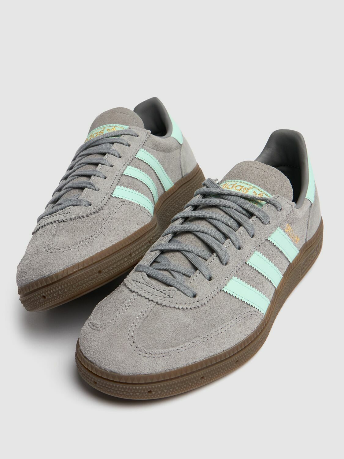 adidas gazelle silver green womens adidas Women's Originals Handball Spezial main image 1