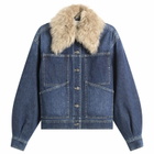 Closed Women's Denim Jacket in Dark Blue