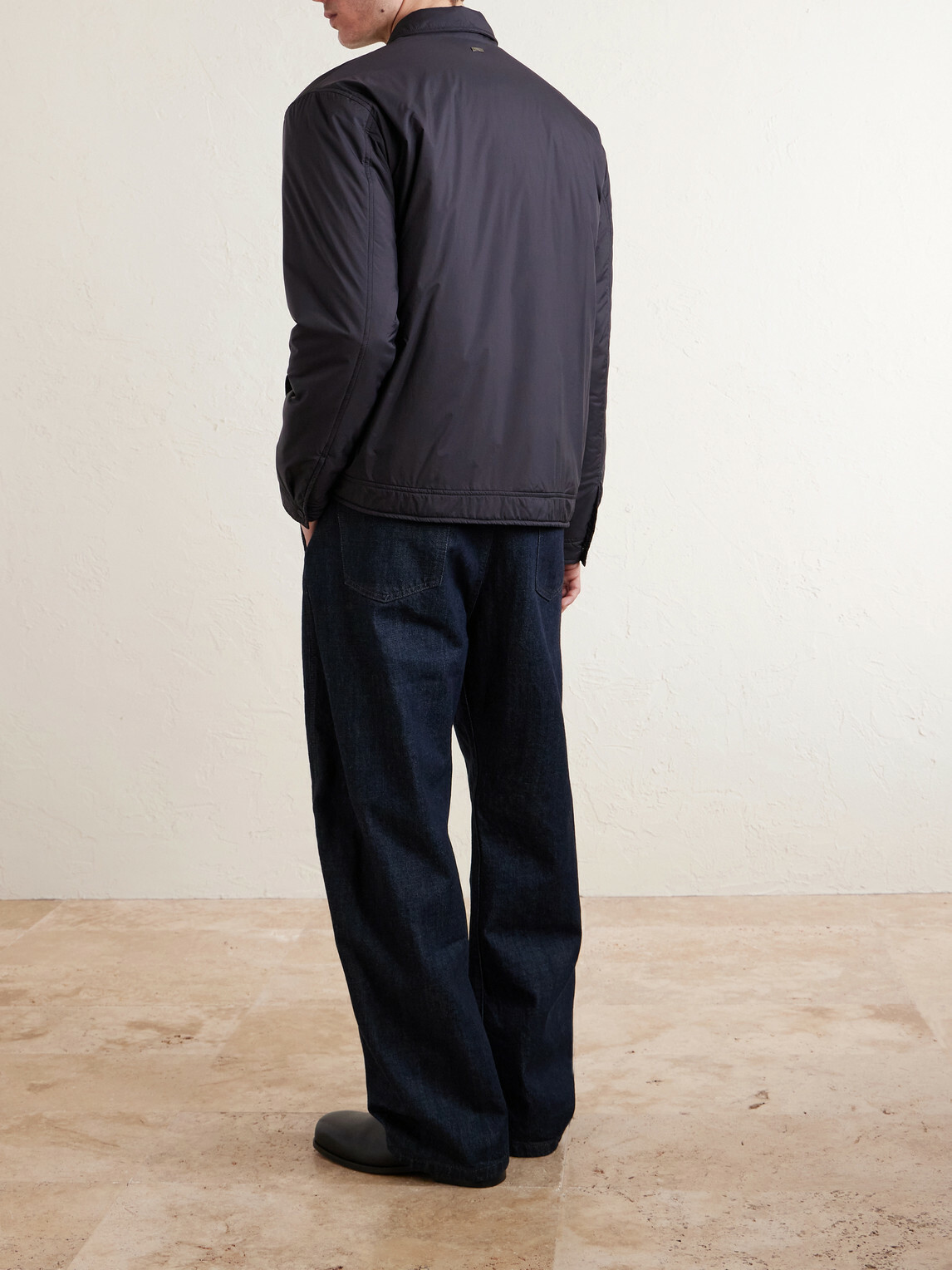 Herno - Zip-Up Shell Jacket - Blue