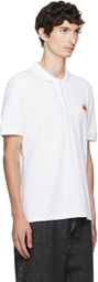 Maison Kitsuné White Fox Head Regular Polo