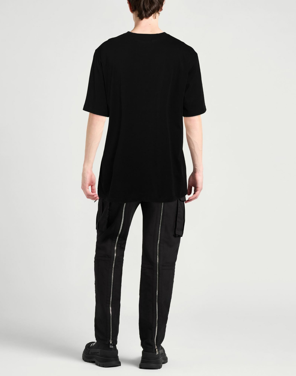 Balmain Mens T-shirt in Black
