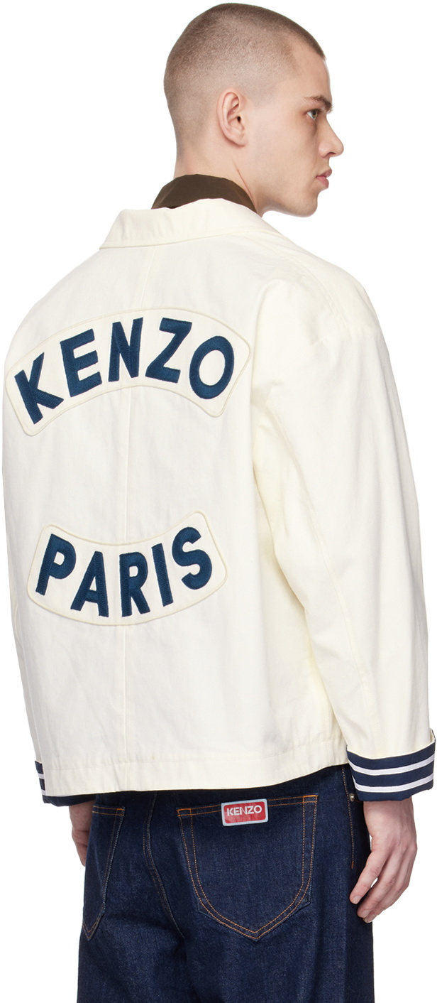 Kenzo Off White Sera Workwear Blazer