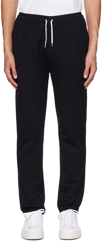 Photo: Fred Perry Black Reverse Sweatpants
