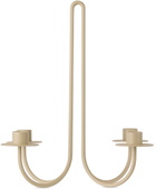 ferm LIVING Beige Sway Candelabra