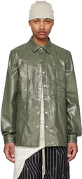 Rick Owens Green Fogpocket Shirt