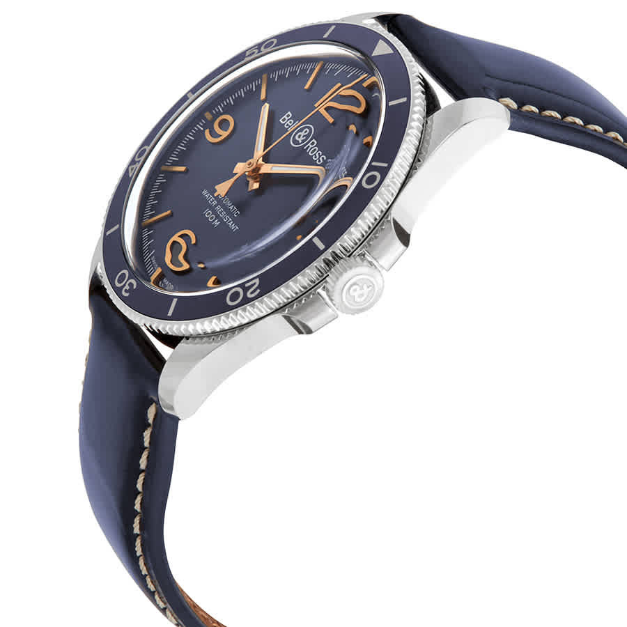 Bell and Ross Vintage Automatic Mens Watch BRV292-BU-G-ST/SCA