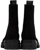 Gianvito Rossi Black Chester Chelsea Boots