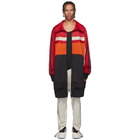 Y-3 Multicolor Colorblock Varsity Logo Track Sweatshirt