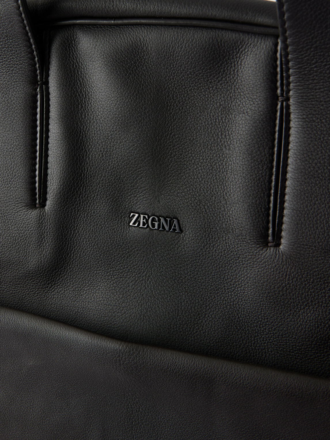 Zegna - Full-Grain Leather Suit Carrier - Black