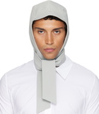Jean Paul Gaultier Gray Long Panel Hood