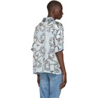 Stolen Girlfriends Club Blue Sky Print Hawaiian Punk Shirt