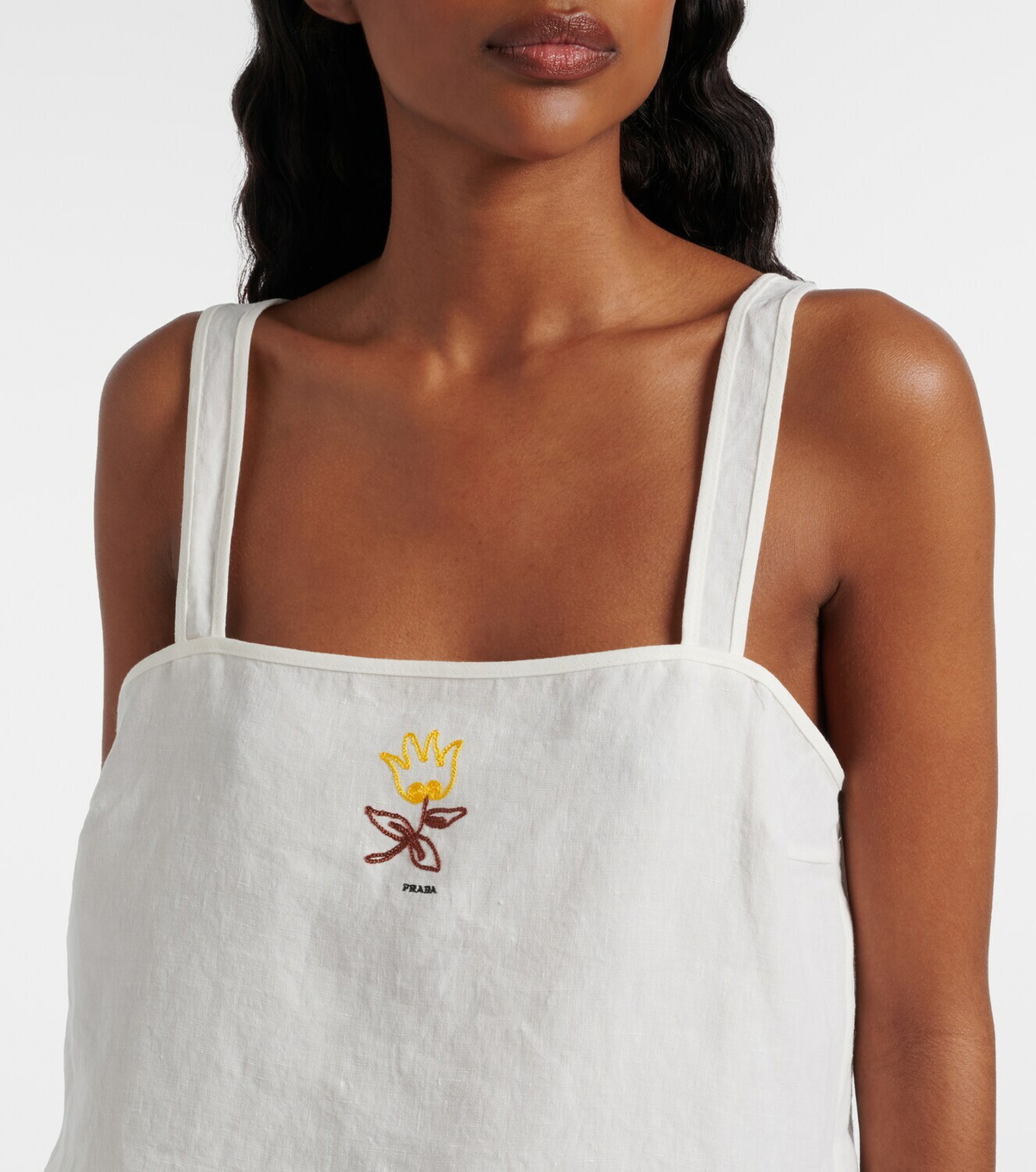 Prada Logo tank top