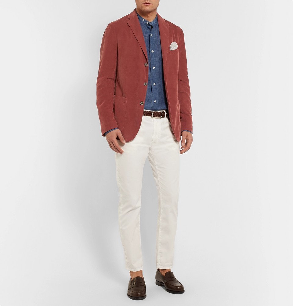 Brick on sale red blazer