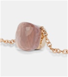 Pomellato - Nudo 18kt gold necklace with rose quartz