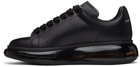 Alexander McQueen Black Clear Sole Oversized Sneakers