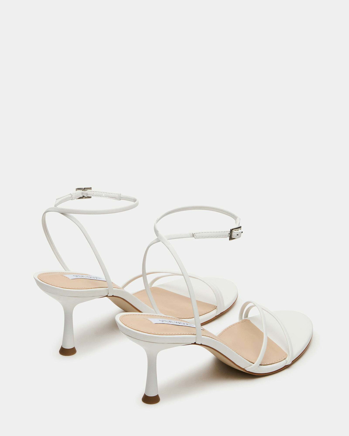 Steve Madden Eras Heels in White