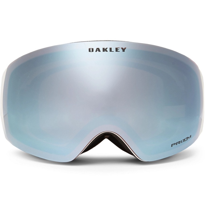 Photo: Oakley - Flight Deck XM Rimless Prizm Ski Goggles - White
