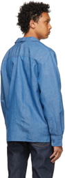 Levi's Made & Crafted Blue PKT Camp Shirt
