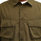 FrizmWORKS Men's CP Fatigue Shirt Jacket in Olive