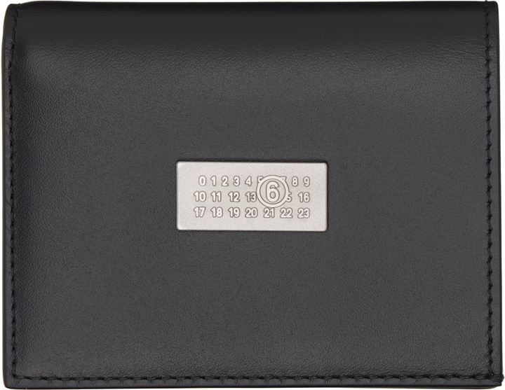 Photo: MM6 Maison Margiela Black Numeric Wallet