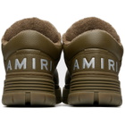 AMIRI Khaki Metallic MA-1 Sneakers