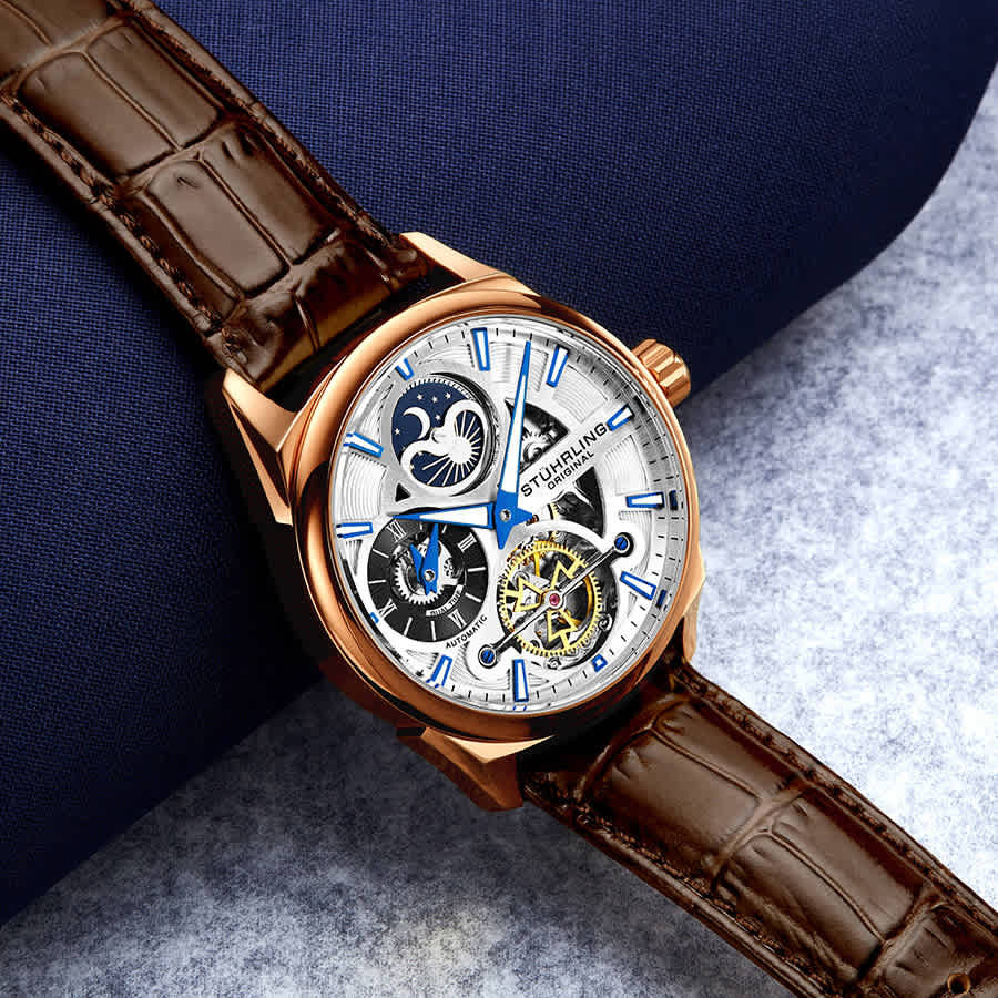 Stuhrling Original Legacy Automatic Silver Dial Mens Watch M13590