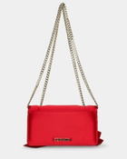 Steve Madden Bsaucer Bag in Red Satin