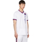 Champion Reverse Weave White Mesh Script Logo T-Shirt