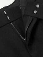 Fear of God - 8th Straight-Leg Pleated Wool-Gabardine Trousers - Black