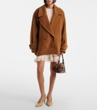 Chloé Double-breasted virgin-wool coat