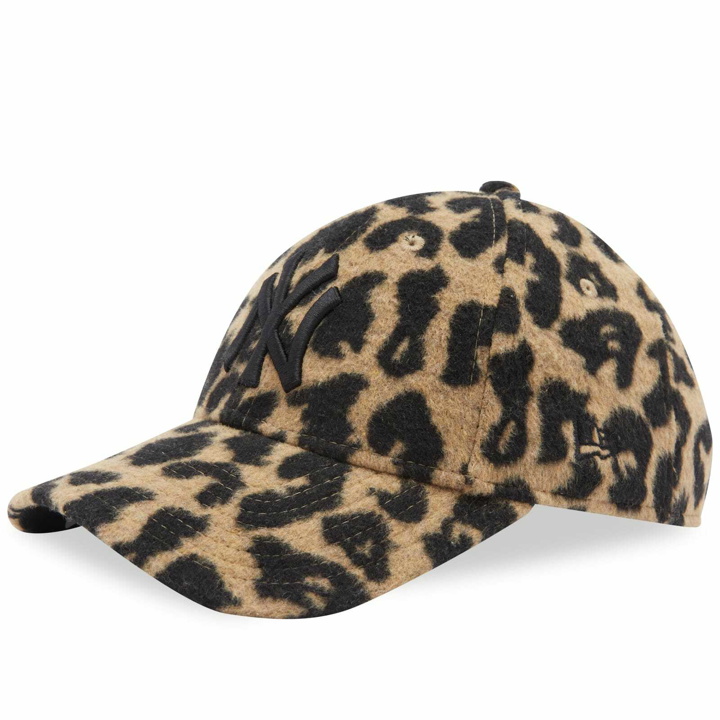 Photo: New Era Men's New York Yankees 9Forty Adjustable Cap in Leopard